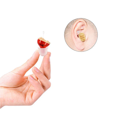 Mini CIC Invisible Hearing Aid - Sound Amplifier for Seniors - Battery A10, Audífonos - First Aid Deaf Machine