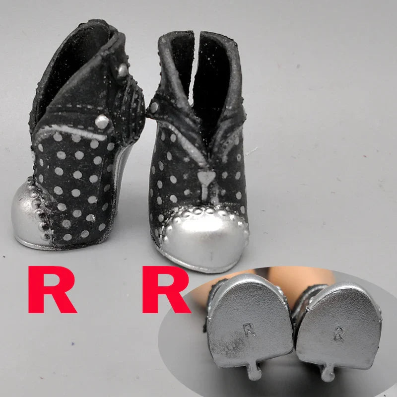 Little Kids 25CM Winter Doll Shoes – Boots & High Heels Accessories, Perfect Birthday Gift for Girls