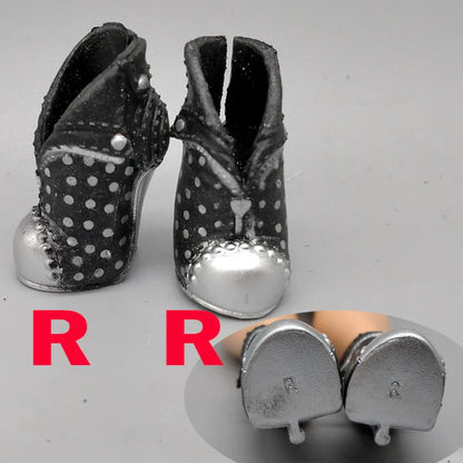 Little Kids 25CM Winter Doll Shoes – Boots & High Heels Accessories, Perfect Birthday Gift for Girls