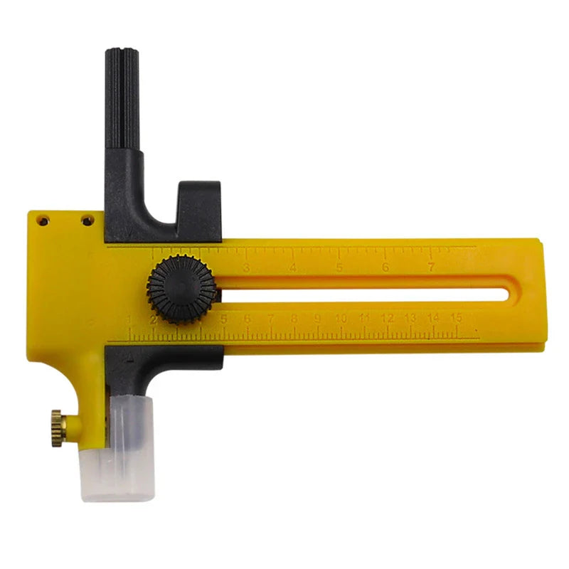 Adjustable Circle Cutter Tool – Circular Cutting Tool for Fabric, Paper & Scrapbooking DIY Crafts (1/2 PCS) Precision Art Cutter