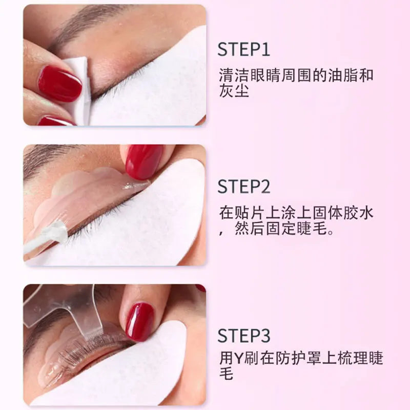 Eyelash Lifting Solid Glue Balm – Strong Sticky, Non-Irritating, Fragrant Lash Lifting Adhesive & Eyebrow Lift Tool