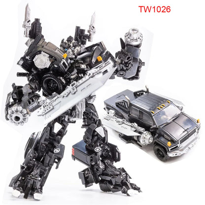 Baiwei Shockwave Transformation Toys – Sentinel Prime TW1024, Ironhide TW1026 & Bumblebee TW1025 Robot Figures TW1028/TW1030