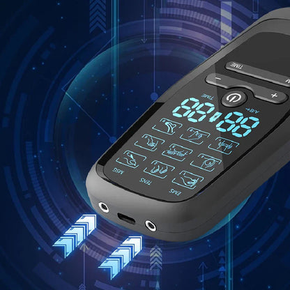 EMS Muscle Electrostimulator Tens Unit: Low Frequency Pulse Body Relaxing Massage - Digital Physiotherapy for Pain Relief
