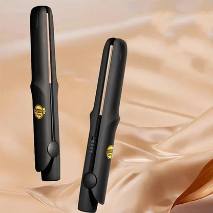 Mini Portable Hair Straightener Curling Rod - Bedroom Small Straight Board Splint for Curling - Small Bangs Styling Tool