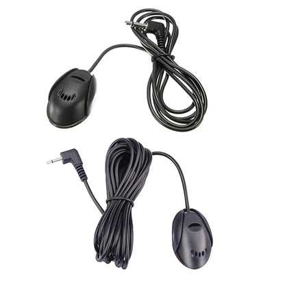 Portable Car Audio Microphone - 3.5mm External Mic with Noise Reduction for GPS, Bluetooth Car Stereo & Vehicle Systems