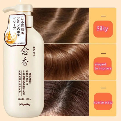 Fragrant Japanese Amino Acid Shampoo & Conditioner - Hair Care, Body Wash, and Skin Care Lotion