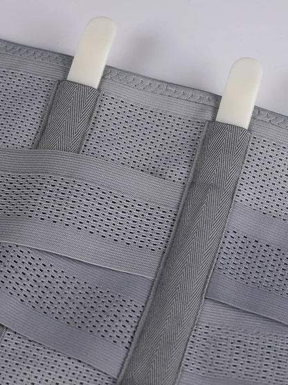 Adjustable Breathable Waist Trainer Belt - Supportive Waist Support for Men and Women