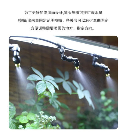 WiFi Rainforest Sprayer — Automatic Timed Mist System Kit for Reptiles & Irrigation