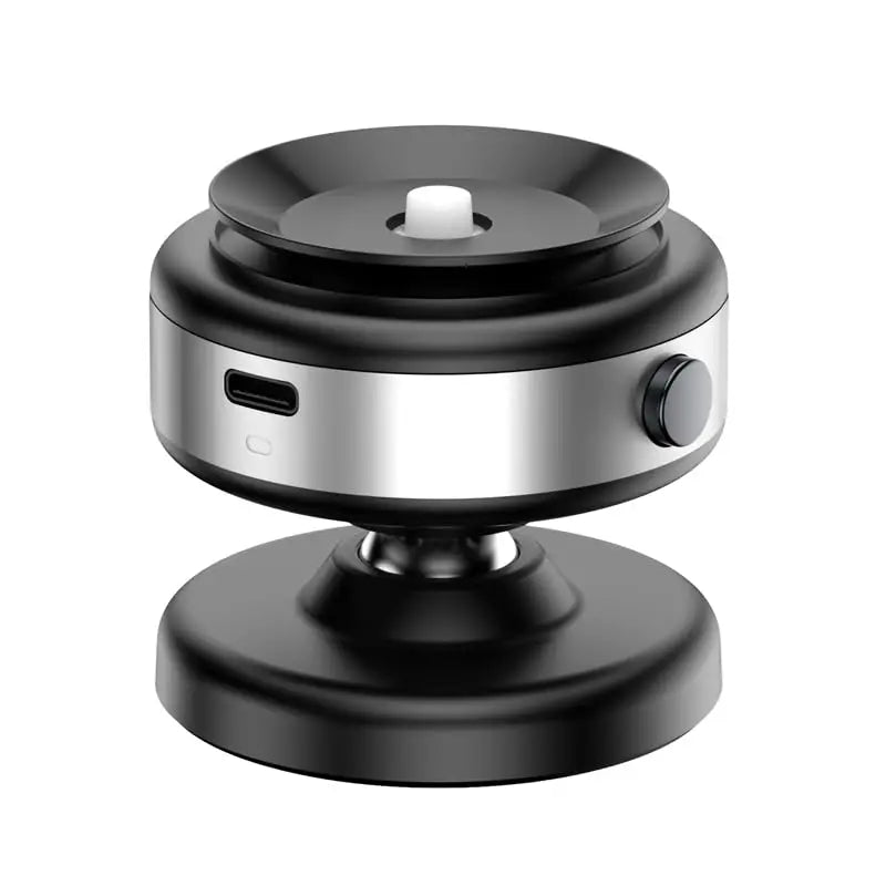 Car Magnetic Vacuum Adsorption Bracket - 360° Rotating Aluminum Alloy Phone Holder for 4.7-inch & Larger Smartphones