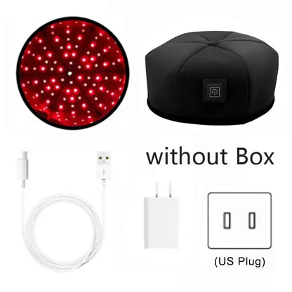 Red Light Therapy Hair Growth Hat – Near-Infrared LED Cap for Scalp Relief, Hair Loss Prevention & Head Relaxation