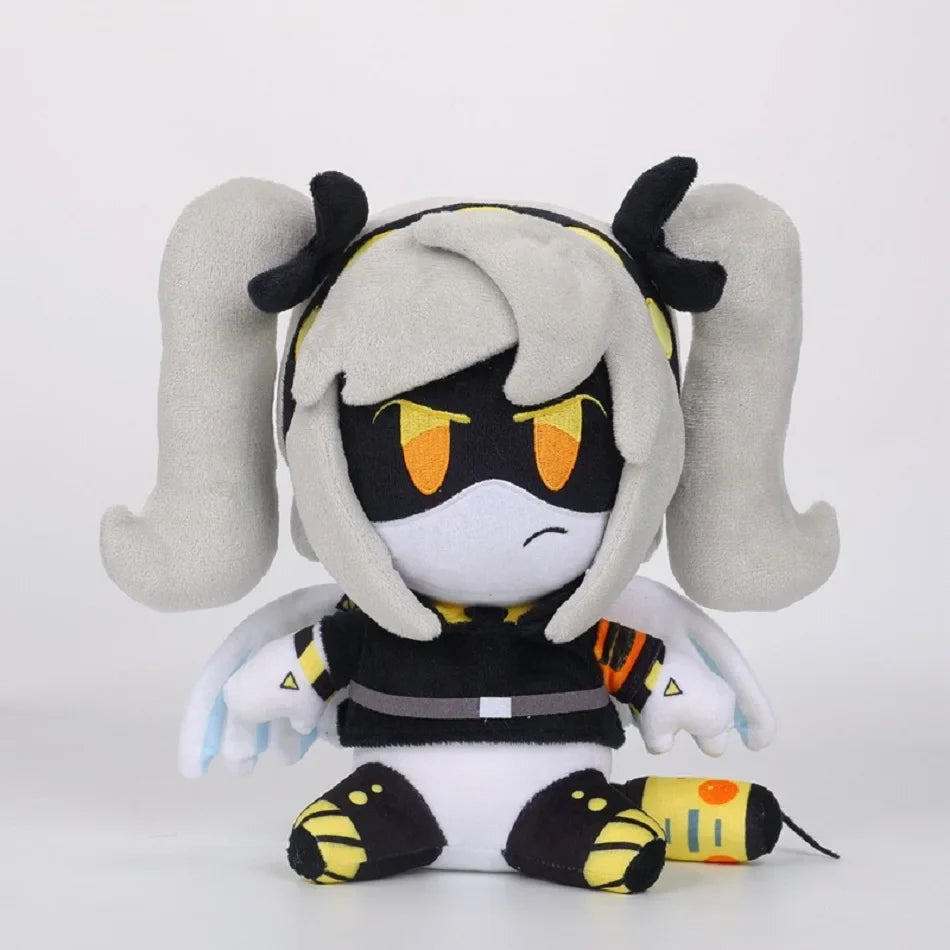 25cm MURDER DRONES UZI Plush Toy – Cute Cartoon Animation Character Plushie Doll, Soft Gift Toy for Kids & Christmas