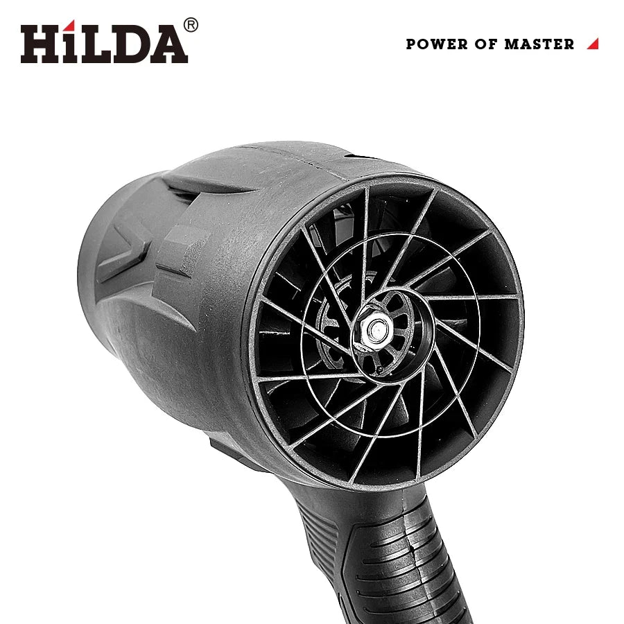 HILDA Handheld Air Blower - 1000W Storm Dust Cleaner Fan with Stepless Speed Control for Makita Battery