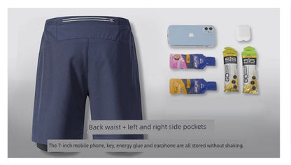 Dingsheng Marathon Training Shorts – Phone-Friendly Lining for Comfortable Running
