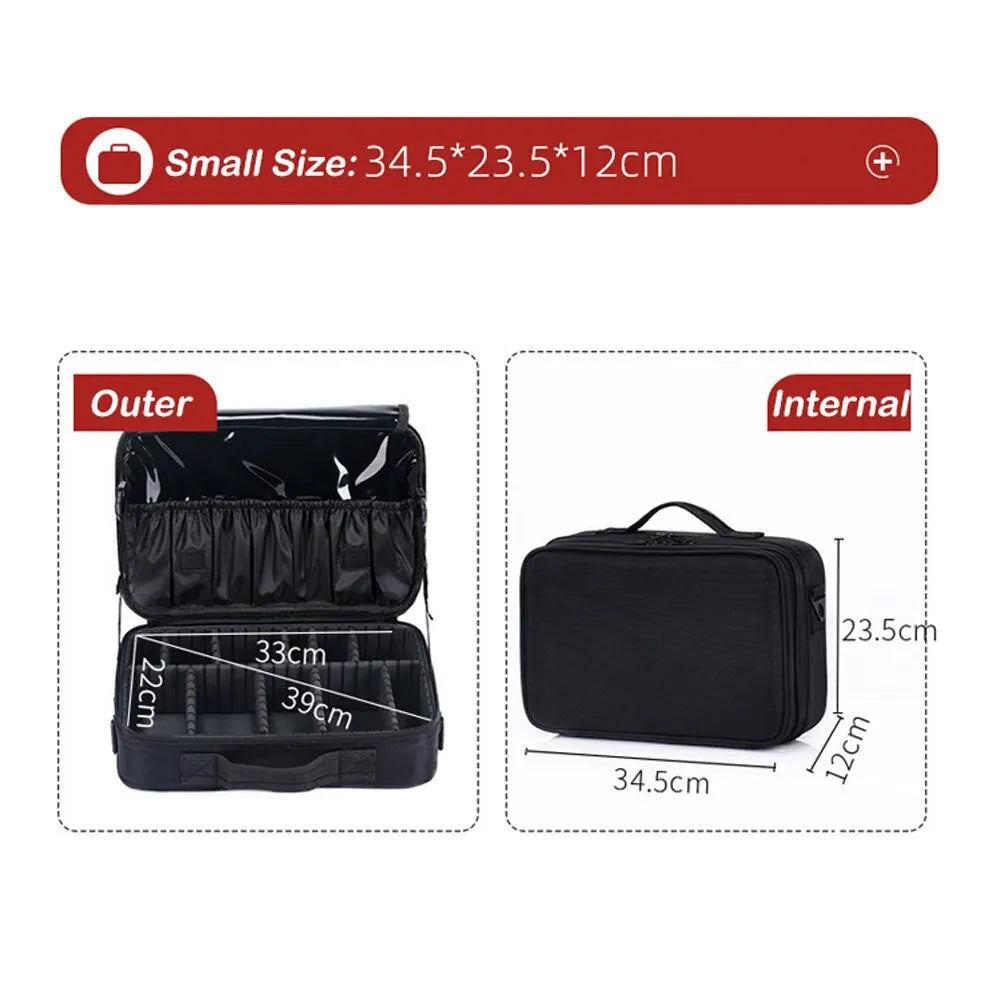 Large Fishing Tackle Bag — Waterproof Oxford Multi-Layer Reel & Lure Storage Case, Multi-Function Fishing Organizer