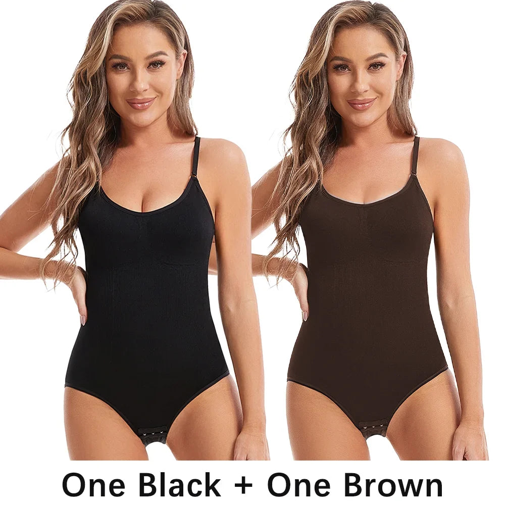 Women Seamless Shapewear Bodysuit - Sexy Slimming Butt Lifter Open Crotch Body Shaper for a Smooth Fit