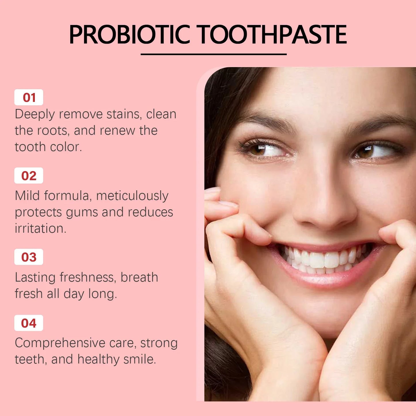 120g SP-7 Probiotic Toothpaste – Whitening, Stain Removal & Fresh Breath Oral Care