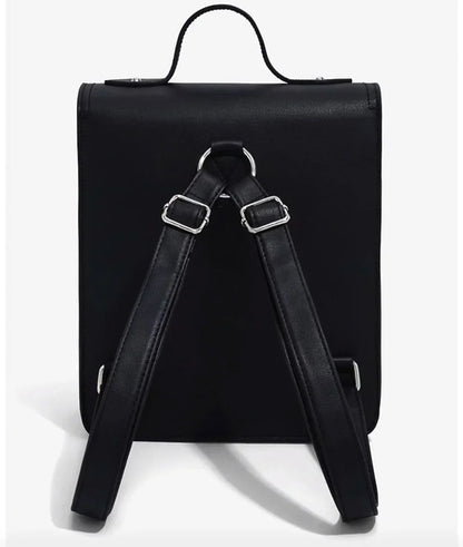 Wednesday Addams Backpack — Schoolgirl Nevermore College Cosplay Messenger Bag for Kids & Fans Gift