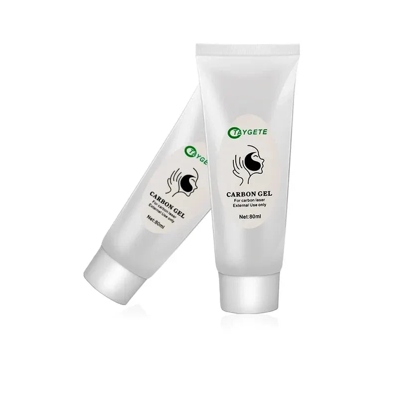 2/5Pcs Black Gel Carbon Mask for ND YAG Laser – Skin Whitening, Deep Cleansing & Facial Rejuvenation Cream