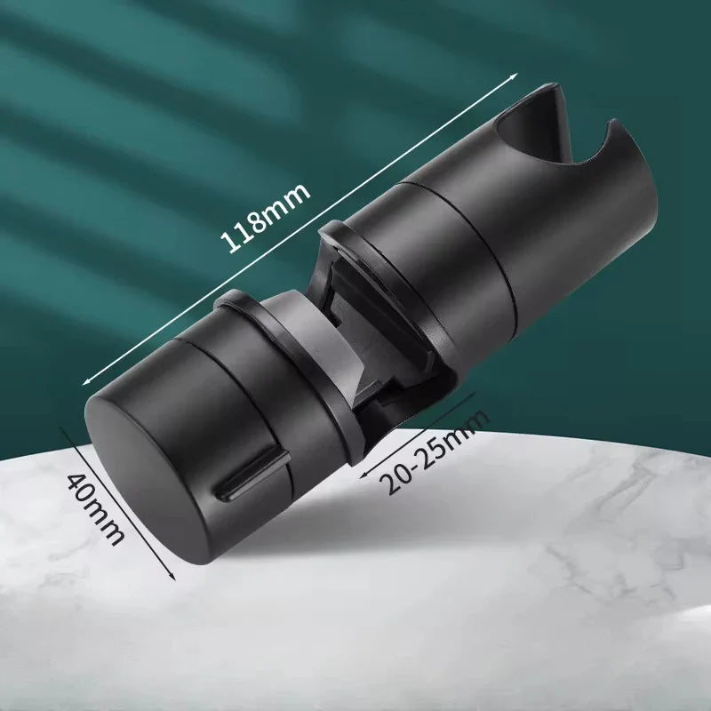 Universal Adjustable Shower Head Holder – Replacement Hand Shower Bracket for Slide Bar Bathroom Accessories