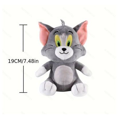 Anime Tom & Jerry Plush Toy — Cute Cat & Mouse Stuffed Animal Doll for Kids Gift, Free Shipping
