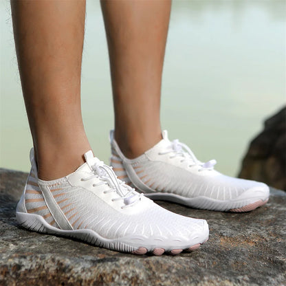 Unisex Aqua Water Shoes – Anti-Slip Quick-Dry Barefoot Sneakers for Beach, Swimming, Wading & Outdoor Activities