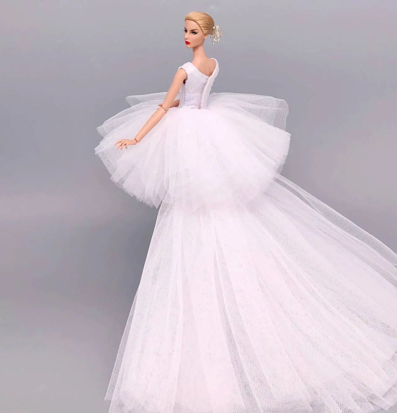 Barbie & 30cm BJD Doll Clothes — Princess, Wedding & Long Gown Dress Accessories for Doll Houses