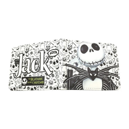 The Nightmare Before Christmas PU Leather Wallet — Credit Card Holder Purse with Coin Pocket, New Arrival