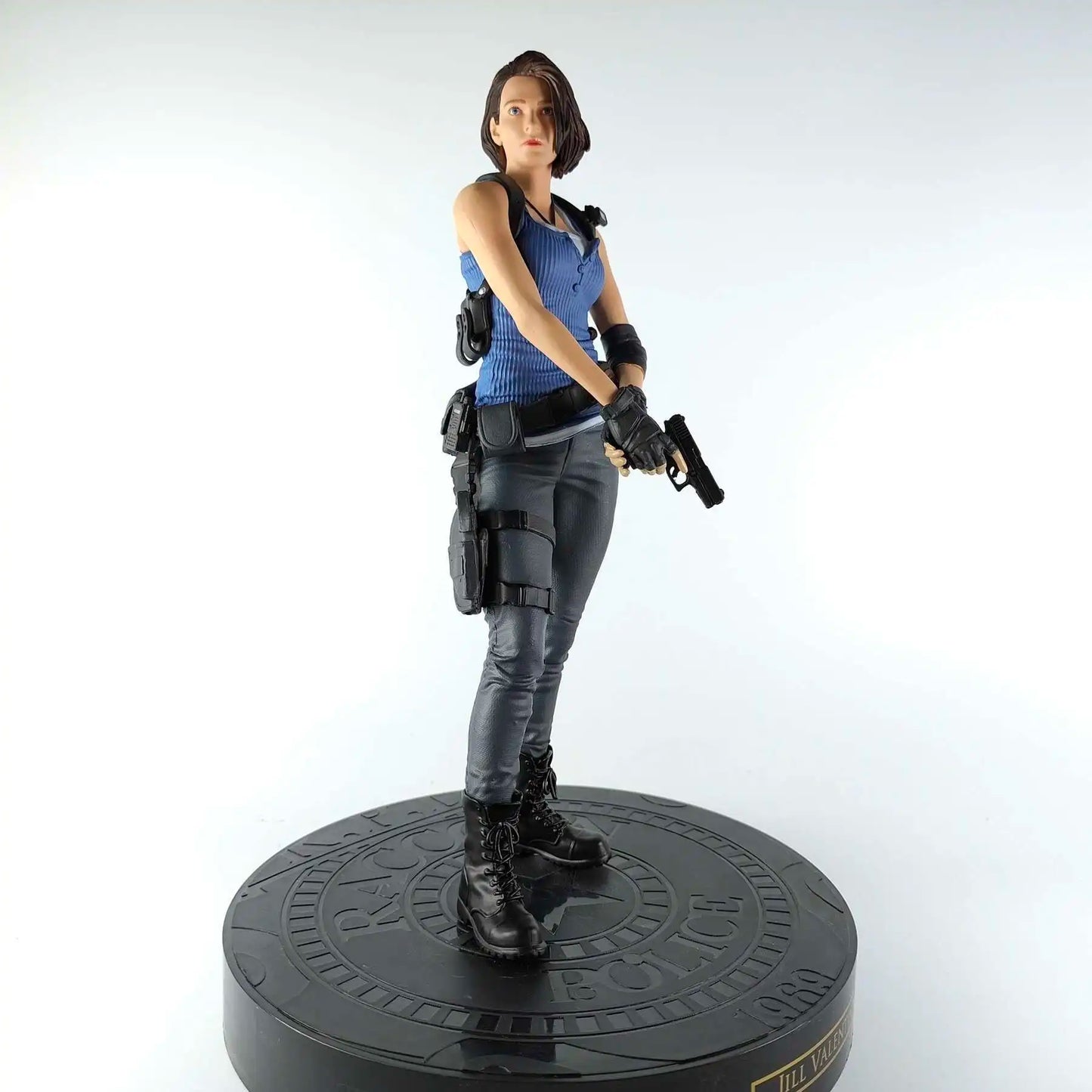 VALENTINE Jill & Leon Scott Kennedy 30cm Action Figure – Biohazard Evil Statue Collectible Toy
