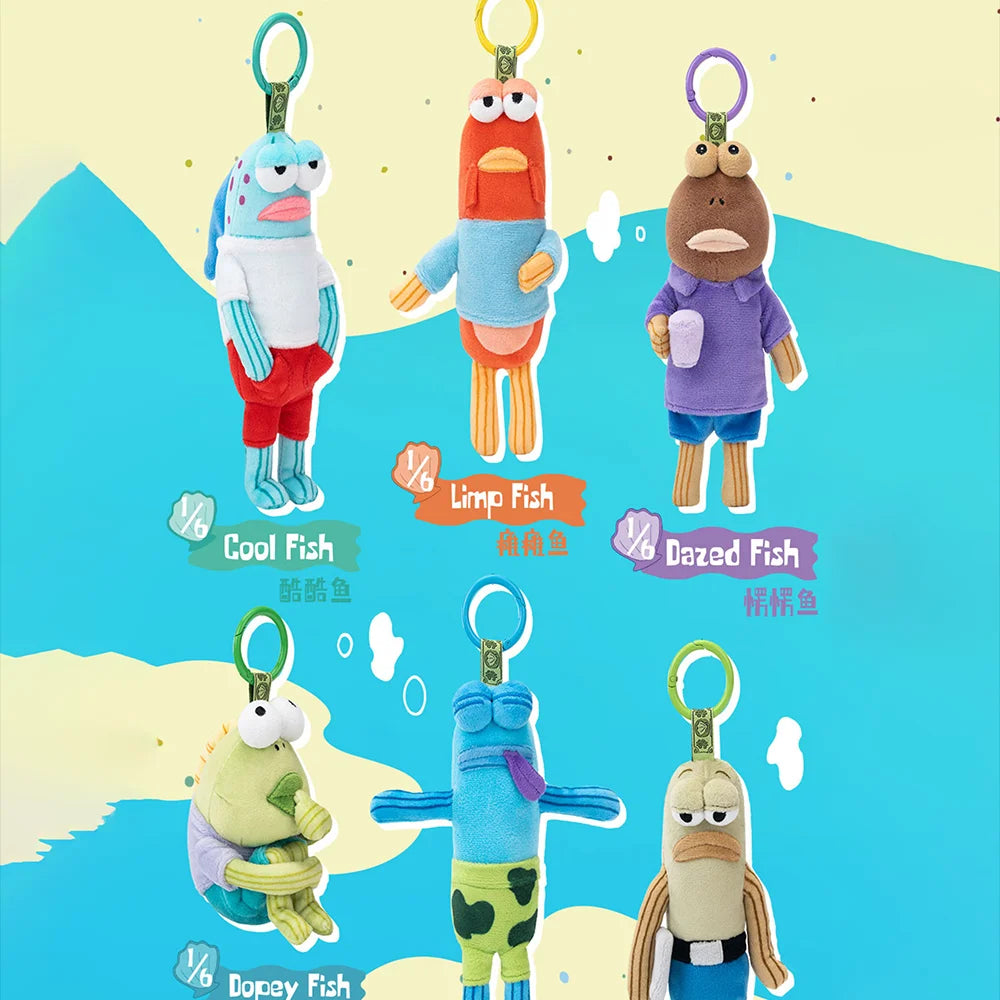 Genuine Fish Buddies Series Blind Box Toys — Funny Ocean Figures & Cartoon Dolls for Kids
