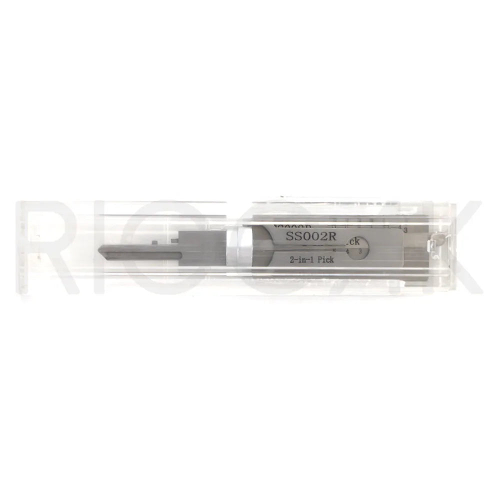 Lishi 2-in-1 Locksmith Tool — SS001, SS002, SS002R Pro, R52, KW1, KW5, SC1, SC4, SC20, M1/MS2, AM5, TE2 for Home & Civil Door Locks