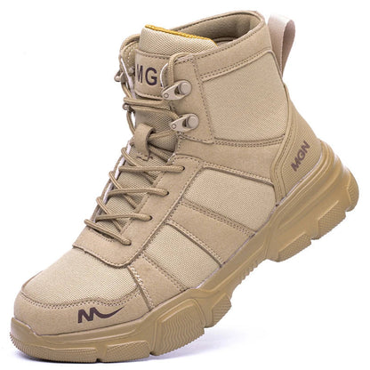 Indestructible Work Boots – Steel Toe Safety Shoes for Men & Women, Puncture-Proof, Non-Slip Sneakers for Work