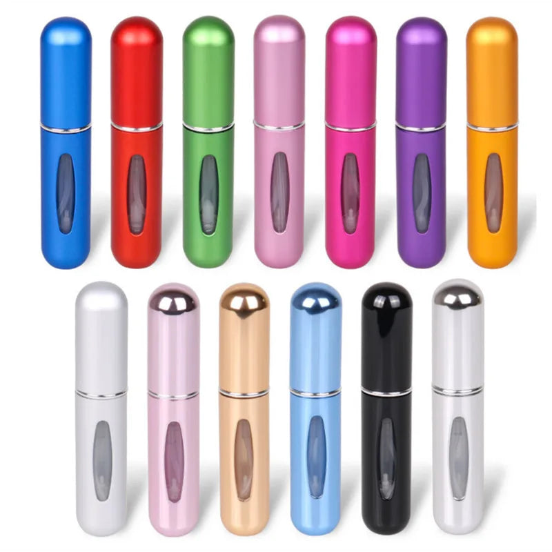 5ml Portable Perfume Refill Bottle – Mini Refillable Spray Jar for Travel, Cosmetic Atomizer