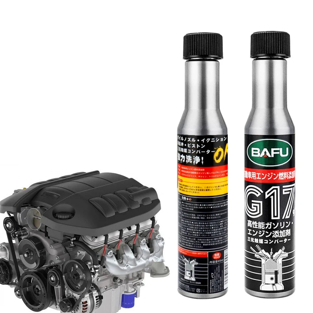 6 Piece Car Fuel System Cleaner Kit – Carbon Deposit Removal, Engine Boost and Fuel Efficiency Additive