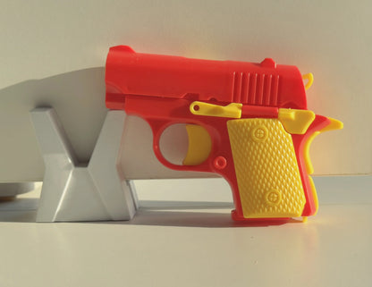 Mini 1911 Gravity Fidget Gun – ABS Plastic 3D Printed Stress Relief Toy for Boys and Kids Gift