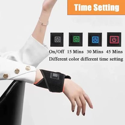 24PCS LED Red Light Belt – Wearable USB Device for Neck, Wrist, Arms, Chin & Waist, 660 & 850nm Therapy for Muscle Relief