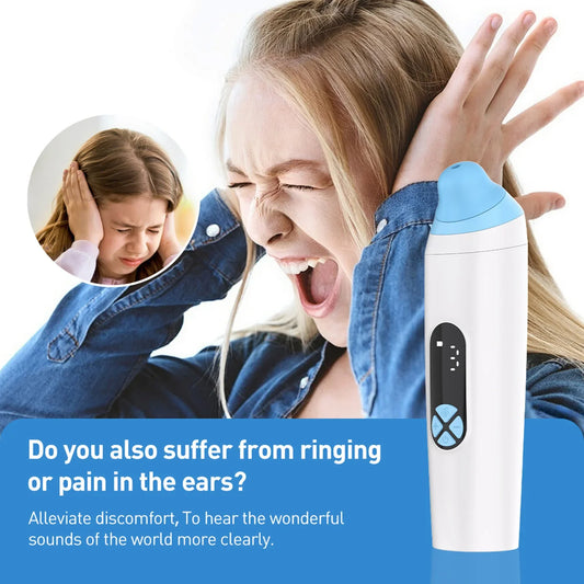 Eustachian Tube Unblocker – Easy-to-Use Ear Pressure Balancer for Tinnitus Relief and Flying Pressure Relief