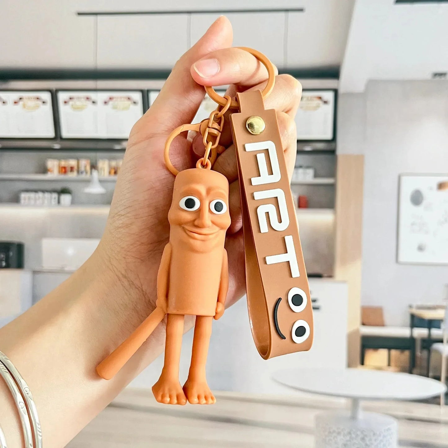 2026 New Italian Brainrot Keychain — Fun Tralalero & Tung Tung Tung Sahur Ballerina Cappuccino Doll Keyring Gift