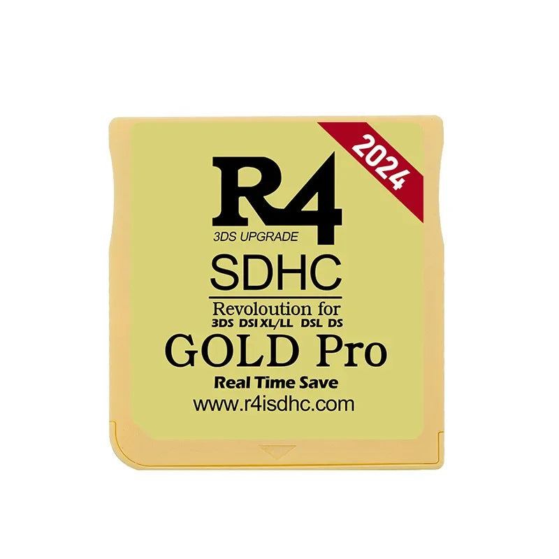 New R4 SDHC Adapter Pro – Flashcard Memory for 3DS, DSI XL/LL, DSL, DS RTS LIFE Video Games