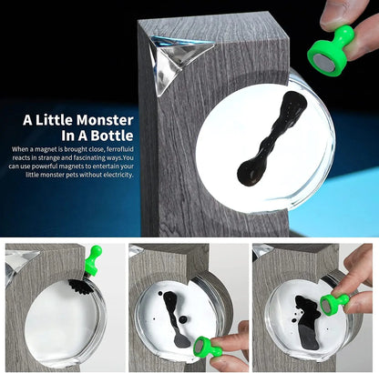 Dancing Ferrofluid Music Rhythm Lamp - Magnetic Fluid Bluetooth Speaker and Sound Partner