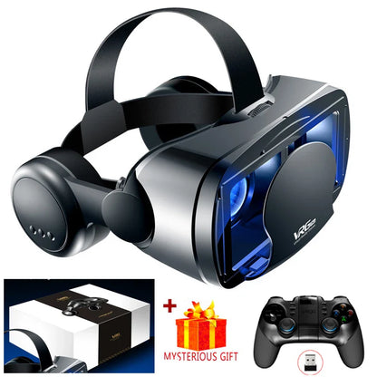 VRG Pro VR Glasses – Virtual Reality 3D Headset Goggles for Smartphone Mobile Gaming
