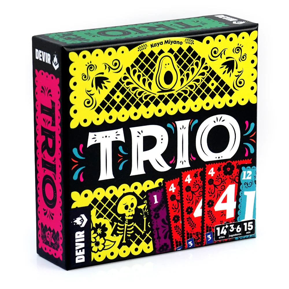 Spanish Trio Card Game Set – Party Games Including The Imposter, Arre Unicorn & More