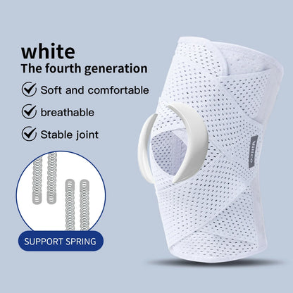 Unisex Sports Knee Pads - Lightweight Breathable Supports for Basketball, Running & Hiking