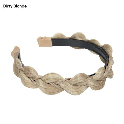 SARLA Synthetic Bohemian Braided Headband – Butterfly Plaited Hairpiece for Women
