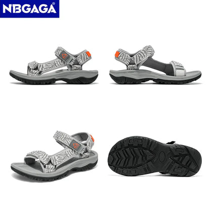 Men’s Classic Hiking Sport Sandals – Lightweight Breathable Open-Toe Beach & Travel Shoes | Comfortable Summer Walking Leisure Sandals