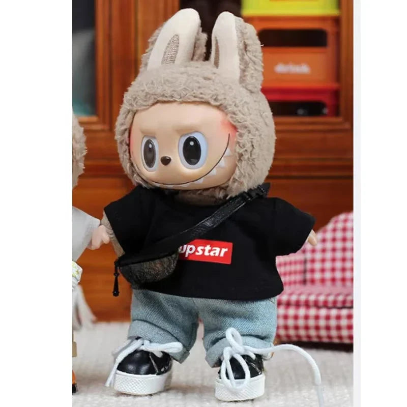 Labubu 15-17cm Doll Clothes — V1 & V2 Outfit Vinyl Face Doll Fashion Accessories