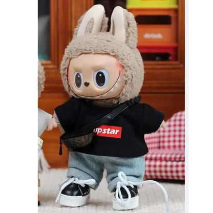 Labubu 15-17cm Doll Clothes — V1 & V2 Outfit Vinyl Face Doll Fashion Accessories