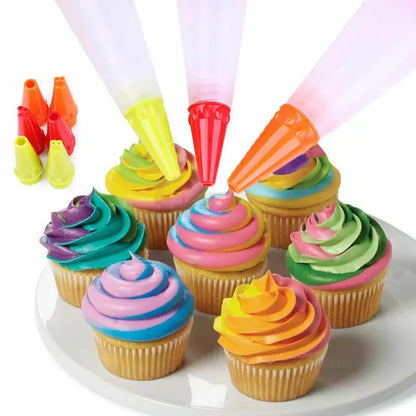 Silicone Food Writing Pen and Decorating Tools - Ideal for Chocolate, Cake Mold, Cream Cup, Cookie Icing, Piping, Pastry Nozzles, and Kitchen Accessories