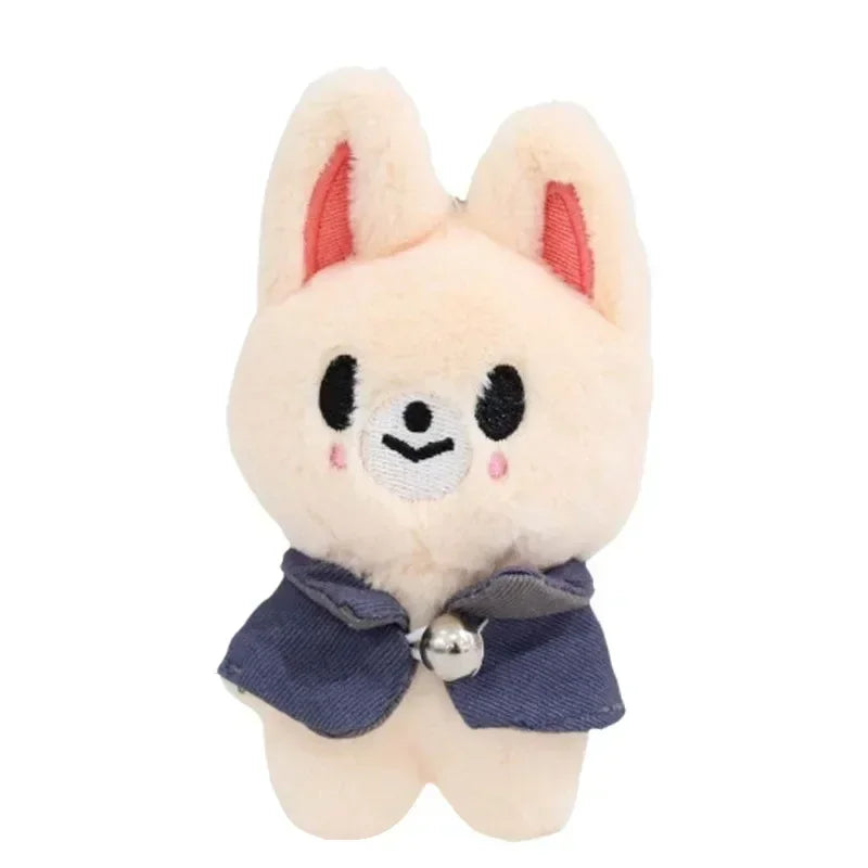 Kpop SKZOO Plush Keychain – Cute Dog Pendant Toy for Kids, Backpack Hanging, Birthday Gift