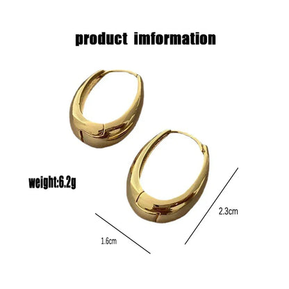 Uworld Hypoallergenic Vintage Round Stud Earrings – Premium 18k Gold Plated Stainless Steel Jewelry for Women Party