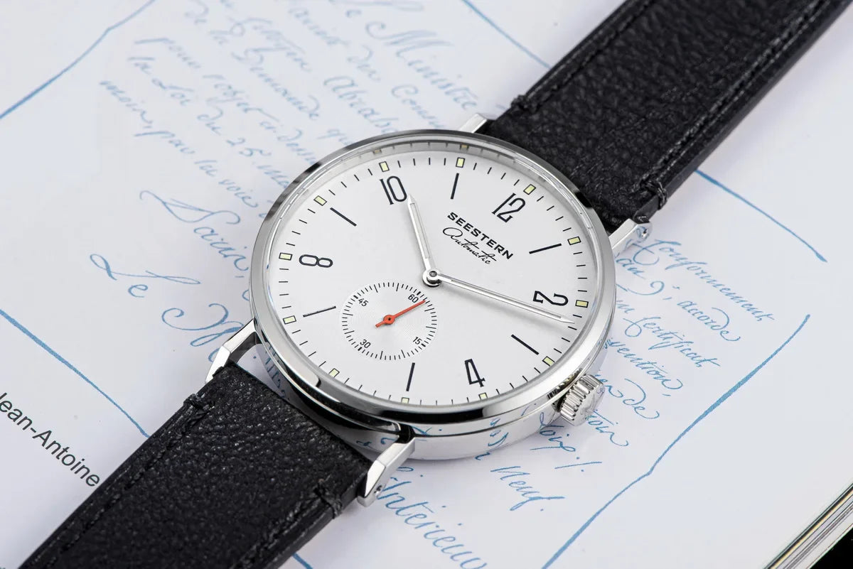 SEESTERN 2024 Men’s Automatic Watch — Ultra-Thin Luxury Business Wristwatch with ST1701 Movement, Fashion Casual Timepiece